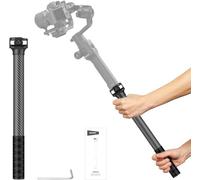 NEEWER Carbon Fiber Gimbal Extension Pole,15.9" Stabilizer Boom Arm con Reflector Antideflexión Tornillo 1/4" Compatible con dji Ronin RS5 RS4 Pro Mini RS 4 3 2,No para RS3 Mini,MAX Carga 22lb,GA024
