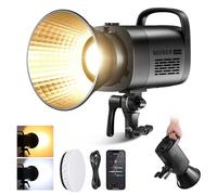 NEEWER CB120B 120W Luz Video LED con 2.4G y Control de App Bicolor 2700K-6500K 78000lux a 1m/Modo CCT/CRI97/12 Escenas/Montaje Bowens Luz Continua para Fotografía de Estudio/Grabación de Video