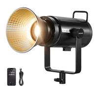 NEEWER CB300B - Lámpara LED de Estudio (320 W, con Mando a Distancia de 2,4 G/App, Totalmente metálico, COB Bi-Color, 150000 Lux/1 m, 2700 K-6500 K, CRI/TLCI97+, 12 Efectos para Retrato)