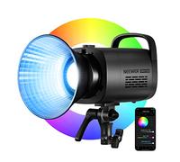 NEEWER CB60 RGB 70W Luz LED 2,4G/App Control, Iluminacion Continua COB Foco Lampara Todo Color Bowens Mount 18000Lux@@1m CCT 2700K-6500K CRI97+ 17 Escenas para Estudio Fotografia y Video