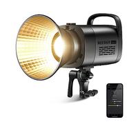 NEEWER CB60B 70W Luz Video LED 2,4G/App Control Iluminacion Video Continua COB Foco Lampara Bi Color Bowens Mount 2700K-6500K 34000Lux@1m/CCT Mode/CRI97+/12 Escenas para Estudio Fotografia