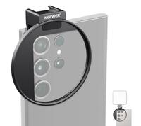 NEEWER Clip de Filtro de Lente roscado de 67 mm con Soporte de Zapata fría, Perilla de Bloqueo, Apertura de 13 mm Compatible con iPhone 15 Pro MAX 15 Plus 14 13 Samsung Galaxy S22 S23 Ultra, LA006