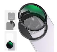 NEEWER CPL Filter für Telefon, 67mm Kamera Objektiv Polfilter mit Metall Cold Shoe Handy Klammer Kompatibel mit iPhone 15 Pro MAX 14 Pro MAX 13 Pro MAX 13 Mini 12 11 X XS MAX Samsung Galaxy, FL-27