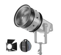 NEEWER CSF10 Lente Fresnel de 10", Bowens Mount Lente de Recolección de Luz con 10-35° Ángulo de Haz y Puertas Granero para Luz de Video LED CB300B, CB300C, CB200, CB200B, CB200C,AS600B de hasta 600W