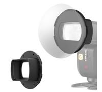 NEEWER Cuadrado Flash Anillo Adaptador Magnético, Silicona Montaje Magnético Soporte Difusor Luz Accesorio, Compatible con Godox V850III/860II NEEWER NW620 NW700 NW760 Z880 Z760 Cuadrado Flash, CRS14