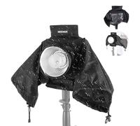 NEEWER Cubierta de Lluvia para Flash Strobe Exterior Q4, Impermeable Lente Cámara Nylon con Ventana Visual, Mangas, Cierres Táctiles, Cordones, Solo Compatible con NEEWER Q4 Luz Estroboscópica, CQP1