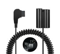 NEEWER D Tap to EN-EL15 - Batería Falsa con Cable para batería de Montaje en V, Fuente de alimentación Continua Estable para Nikon Z8 Zf Z6 Z6II Z7 II Z5 D850 D810 D810A D780 D750 D610 D500 D7500