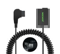 NEEWER D Tap to EN-EL25 - Batería Falsa con Cable, Fuente de alimentación Continua Estable para Nikon Zfc Z30 Z50, Compatible con baterías SmallRig V Lock Neewer PS099E Sony V Mount, VP-EP5G