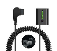 NEEWER D Tap to NP-FZ100 - Batería falsa con cable para batería de montaje en V, fuente de alimentación continua estable para Sony ZV-E1 A1 A7 III A7 IV A7C II R III IV V A7S III A9 II A6600 A6700 FX3