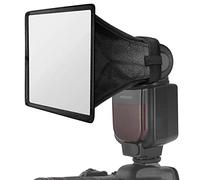 NEEWER Difusor de luz Softbox 5" x 4", Universal, Plegable, con Bolsa de Almacenamiento, Compatible con Canon, Nikon, Sony, Godox, Yongnuo, NEEWER Speedlight