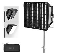 NEEWER Difusor Softbox Actualizado para Panel de Luz de Video LED NL660 RGB660 Pro II, 12.6"x11.6" Plegable con Rejilla/Bolsa/Capucha Opaca, Configuración Rápida para Luz Suave, NS4S