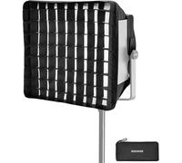 NEEWER Difusor Softbox actualizado Solo para NEEWER luz de vídeo RGB1200, Caja Blanda Plegable de 37 x 34,5 cm con Rejilla/Bolsa/Parasol Opaco, instalación rápida para iluminación de Retratos de