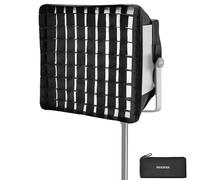 NEEWER Difusor Softbox actualizado Solo para NEEWER luz de vídeo RGB1200, Caja Blanda Plegable de 37 x 34,5 cm con Rejilla/Bolsa/Parasol Opaco, instalación rápida para iluminación de Retratos de