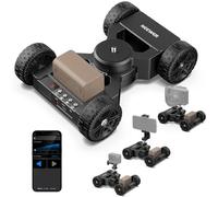 NEEWER DL400 Dolly Deslizador Cámara Motorizada App Control, Actualizado con Motor Dual Ultra Silencioso, Batería 5H, Compatible con GoPro iPhone Android Samsung Smartphone DSLR Cámara Videocámara