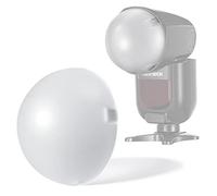 NEEWER Dome Difusor Magnético para Flash Speedlite de Cabeza Redonda Z1, Modificador de Luz de Dome de Flash Acoplado Magnéticamente para Z1-S, Z1-N, Z1-C Speedlite, M12