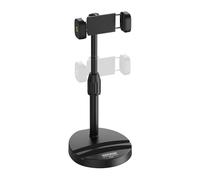 NEEWER DS030 - Soporte de teléfono celular para escritorio, soporte ajustable para teléfono móvil compatible con iPhone, Samsung Android, grabación de video, rotación de 360° e inclinación de 90°
