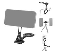 NEEWER Dual Magnetic Phone Holder Stand Tripod Mount Soporte Móvil con Arca Base, Metal Ligero Portátil Accesorio Móvil Cámara Compatible con MagSafe iPhone Samsung Android Video Grabación, DS029