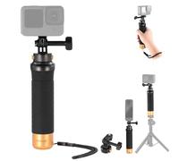 NEEWER Empuñadura Flotante para cámara de acción con Adaptador de Montaje de liberación rápida, Adaptador de Tornillo de 1/4 Pulgadas y Correa de muñeca, Kit de Accesorios de Mango Submarino