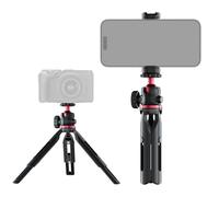 NEEWER Entry Level Version Mini Trípode para Cámara,360° Portátil Escritorio DSLR Webcam DSLR Soporte Móvil Stand Montaje Selfie Stick Grip Compatible con iPhone Samsung Android Grabación Vídeo,GM-2G