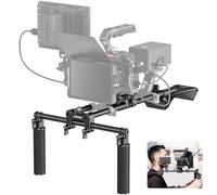 NEEWER Equipo de Hombro Mount Video Rig para Cámara DSLR y Videocámara Arca Liberación, Asas Dobles 15mm Varilla(16"/40cm), Estabilizador Video para Cine Compatible con SmallRig Follow Focus, SR007