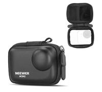 NEEWER AC042 - Funda de Almacenamiento Compatible con Insta360 GO Ultra, Bolsa de Transporte rígida de Poliuretano portátil Protectora con Bolsillo de Malla y mosquetón, Accesorios para cámara de
