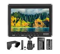 NEEWER F100 Monitor de Campo de Cámara de 7 Pulgadas HD Asistente de Video Delgado IPS 1280x800 Entrada HDMI 1080p con 2600mAh Batería de Li-Ion/Cargador USB para Cámara DSLR, Estabilizador de Mano