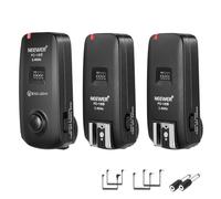 NEEWER FC-16 2,4G Disparador Flash Estudio con Obturador Cámara Inalámbrico con Dos Receptores, Compatible con Canon Rebel T3 XS T4i T3i T2i Xsi EOS 1100D Mark IV 1D Mark III 5D Mark III 5D