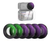 NEEWER Filter Set ND Compatible con dji Osmo Nano (ND8/16/32/64/UV/CPL), Atornillar Cámara Acción Filtro Objetivo Multicapa Cristal Óptico Accesorios Templado Cristal Protector Pantalla, 6 Paquetes