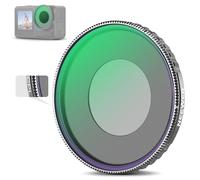 NEEWER Filtro CPL Compatible con dji Osmo Action 5 Pro y Action 4, Filtro de Lente polarizador Circular Ajustable con Rosca Multicapa, Vidrio óptico HD, Marco Delgado, Accesorios de cámara de acción