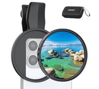 NEEWER Filtro CPL de Clip de 67 mm Compatible con iPhone, polarización Circular, Lente de cámara de teléfono, Kit de Accesorios de fotografía, polarizador Compatible con iPhone 16, 15, Pro MAX Plus