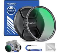 NEEWER Filtro CPL de 77 mm con Tapa de Lente, Filtro polarizador Circular de Lente de cámara con revestimientos nanométricos multiresistentes, Vidrio óptico HD Ultrafino, Elimina el Reflejo y el