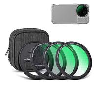 NEEWER Filtro Magnético 52mm con Anillo Adaptador/Estrella de 4 Puntos/Color Verdadero CPL/1/4 Difusión Negro para Filtro de Efecto Cinematográfico de Niebla, Compatible con SmallRig Jaula