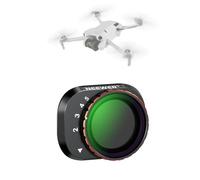 NEEWER Filtro ND Variable Compatible con dji Mini 4 Pro, ND2-32 1-5 Pasos Snap On Cristal Optico HD Multicapa Marco Metal Delgado Accesorios Lentes Cámara Dron para Fotografía Aérea Grabación