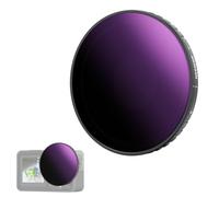 NEEWER Filtro ND Variable Compatible con dji Osmo Action 5 Pro y Action 4, ND64-256 (6-8 Paradas), Filtro Densidad Neutra Atornillable, Vidrio Optico HD Multicapa, Accesorios para Cámaras Acción