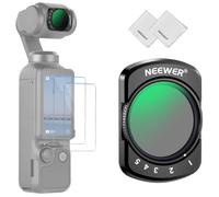 NEEWER Filtro Variable ND2-32 Compatible con Dji Osmo Pocket 3, Filtro Magnético 1-5 Paradas Limitadas ND Ajustable, Accesorios Acción Cámara, Vidrio óptico HD, 2 Protectores de Pantalla LCD, FL-50