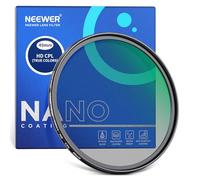 NEEWER Filtro Polarizador 49mm, Filtro CPL Circular de Color Verdadero con Vidrio Óptico HD y Nano Revestimientos de 30 Capas de Doble Cara/Repelente al Agua/Resistente a los Arañazos/Antihuellas