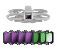 NEEWER Filtro Set ND, UV y CPL Compatible con DJI Avata 2, 6 Pack UV CPL ND8 ND16 ND32 ND64 Accesorio para Drone Objetivo con Filtro Densidad Neutra Marco Ultra Delgado Vidrio HD Recubierto Doble Cara