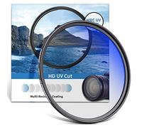 NEEWER Filtro UV de 77 mm de protección, Alta definición/30 Capas de Revestimiento Multicapa/Resistente a los arañazos con Recubrimiento Nano-UV, Filtro Ultrafino para Lente de Dispositivo