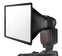 NEEWER Flash Difusor de luz Softbox 9" x 7", Universal, Plegable, con Bolsa de Almacenamiento, Compatible con Canon, Nikon, Sony, Godox, Yongnuo, NEEWER speedlight