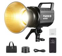 NEEWER FS230B Luz LED de Estudio para Vídeo, 230W COB Bicolor, Iluminación Continua con 2,4G/App Control, 110000Lux/m, 2700K-6500K, CRI 97+, Montura Bowens, Paño de Limpieza para Fotografía y Vídeo