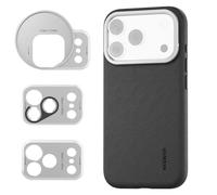 NEEWER Funda Móvil para 17 Pro, Protector Móvil Modular Resistente TPU/PC con 67mm Filtro Aro,17mm Objetivos Placa Posterior, T Mount Lens Adaptador Compatible con Moment MagSafe iPhone 17 Pro, PA133