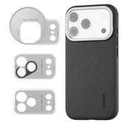 NEEWER Funda para Teléfono para MagSafe iPhone 17 Pro MAX, PA134 | Funda Protectora Modular TPU/PC, 67mm Anillo de Fltro 17mm PlacaTrasera de Lente con Montura T Compatible con Moment