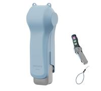 NEEWER Funda Protectora Compatible con dji Osmo Pocket 4 3 Xtra Muse, Azul | AC088 - Funda protectora de policarbonato de doble cara con ranuras para filtro y correa de muñeca, funda protectora de viaje