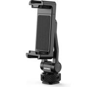 NEEWER GA010 - Soporte de trípode para teléfono, 65-90 mm, Soporte de Abrazadera Ajustable para teléfono con Rosca de 1/4 Pulgadas, inclinación de 180°, Giro de 360°, Accesorios de Zapata fría