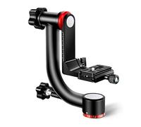 NEEWER Gimbal - Cabezal de trípode Profesional de aleación de Aluminio de Alto Rendimiento con Placa de liberación rápida Arca, GM101 soporta Tomas panorámicas de 360 Grados más Suaves para cámaras