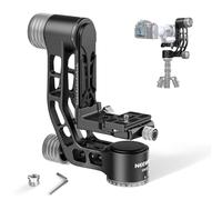 NEEWER GM102 Cabezal Gimbal para Trípode Monópode Teleobjetivos, 360° Cabezal Trípode Cámara Panorámica, Ajuste 3 Ejes, Aleación Aluminio CNC Resistente, Liberación Rápida Tipo Arca, Carga Máx 15kg