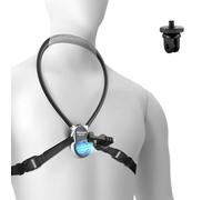 NEEWER GP-76 - Soporte magnético de Cuello Compatible con GoPro dji Action CAM, Neck Mount de liberación rápida con cojín de Aire y Correa Pectoral Ajustable, Kit de Accesorios Actioncam para vídeo