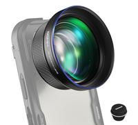 NEEWER HD 85MM Lente Teleobjetivo Teléfono Solo para 17mm Placa Posterior Rosca, Aumento 2.5X Compatible con SmallRig NEEWER iPhone Samsung Funda para Teléfono con 17mm Lentes Adaptador, LS-59