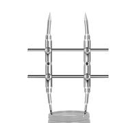 NEEWER - Herramienta Profesional Punta Curva Llave Ajustable para reparación de Herramientas de Acero Inoxidable para la Lente del Objetivo de Fotos para la mayoría de Las cámaras DSLR