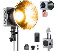 NEEWER HS200B - Luz de Video LED portátil App/2.4G/DMX, 280 W 84400lx/1 m Bicolor 2700-6500K CRI95+ COB Salida Continua Clave iluminación Bowens Spotlight para grabación en Streaming Estudio